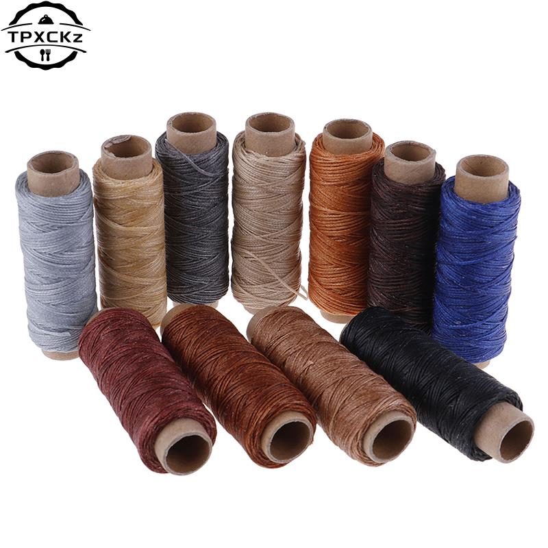 Leatherwork Roller - 50 メートル/ロールワックス縫製皮革用靴ハンドステッチ工芸品ツールハンドステッチ Diy のレザー縫製糸