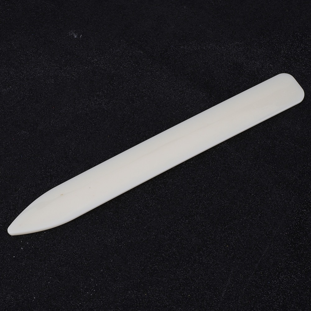 Bone Folder Tool - 5個入り プラスチック製ボーンフォルダーツール ロングタイプデザイン 手持ちツール レザークラフトフォルダー エッジトリミングツール