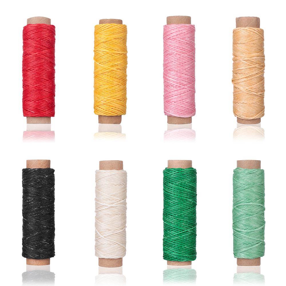 Leatherwork Roller - ワックス綿糸ロール,30m/ロール,コード,手縫い,革,工具,材料付属品用