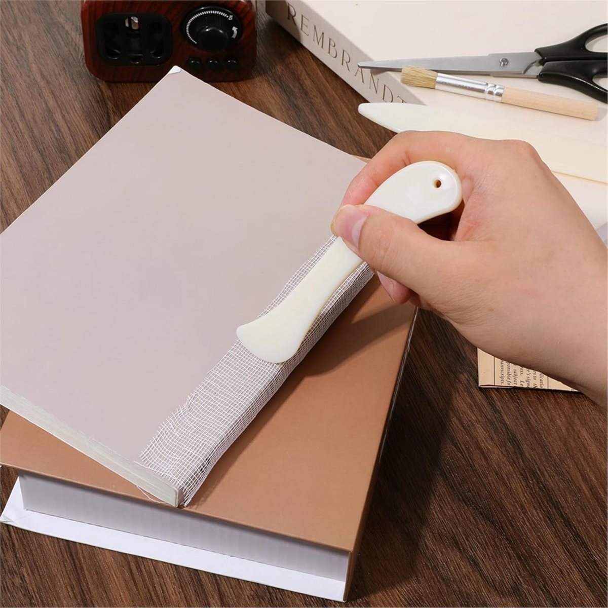A95G 製本修理キット：35x39インチの布、骨製フォルダ - Bone Folder Tool のレビューと価格