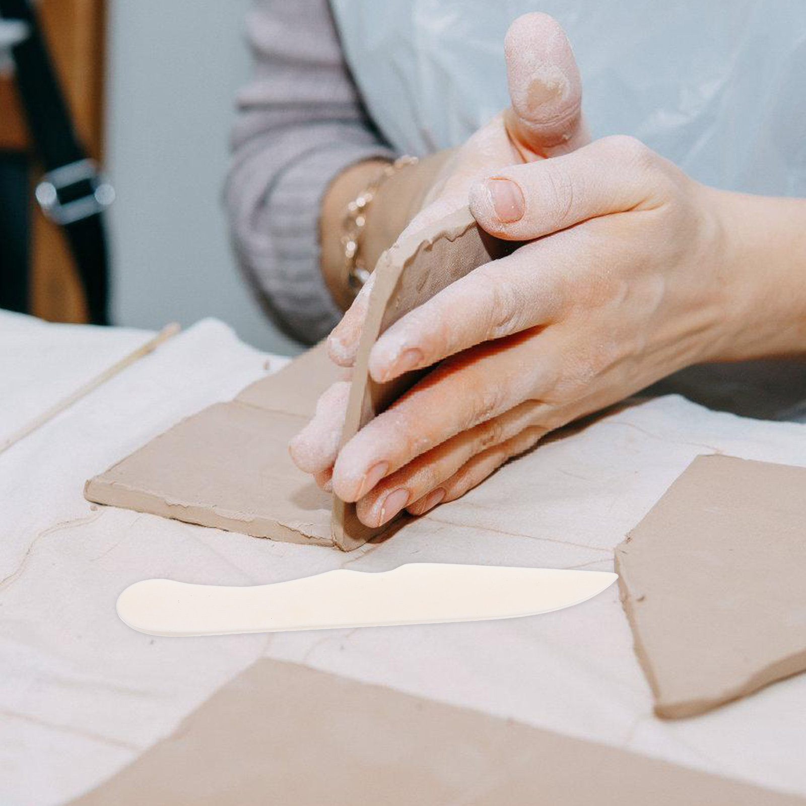 牛骨製フォルダー、紙工、スクラップブッキング、製本、手紙開封 - Bone Folder Tool のレビューと価格