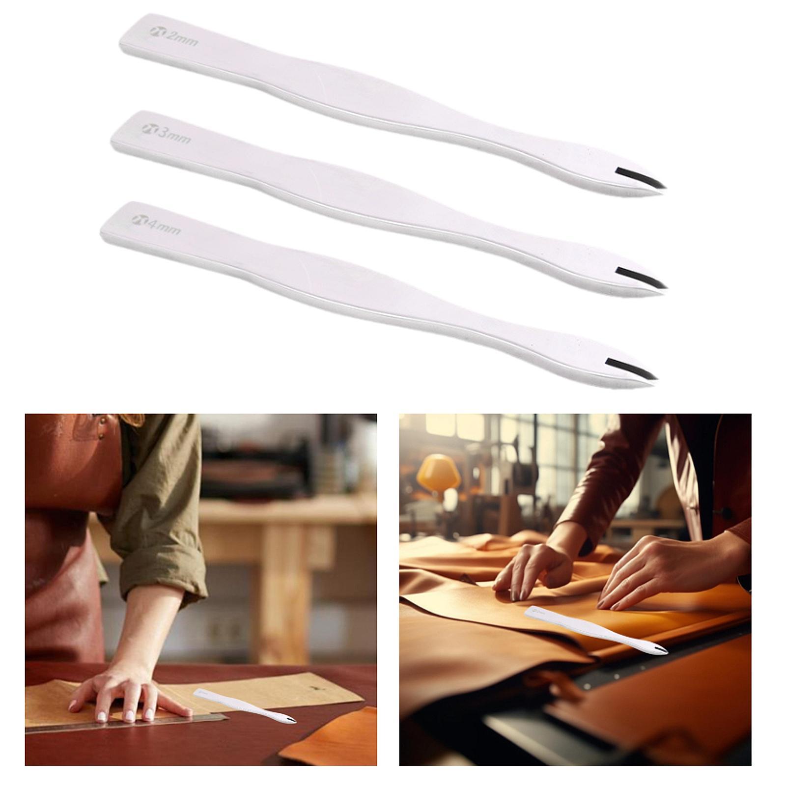 DIY レザーカッティングガイド距離ゲージ安定した手芸用ステ - Leatherworking Guide のレビューと価格