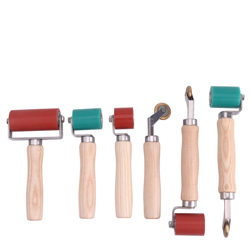 手動式シリコン圧力ローラー、革用接着剤ラミネート＆エッジシー - Leatherwork Roller のレビューと価格