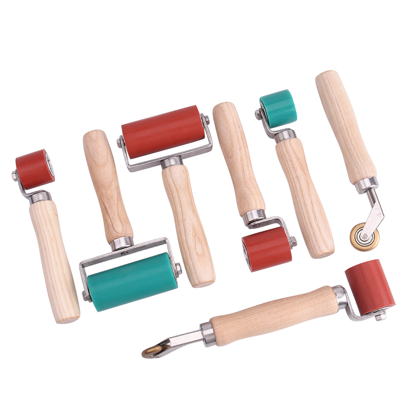 手動式シリコン圧力ローラー、革用接着剤ラミネート＆エッジシー - Leatherwork Roller のレビューと価格