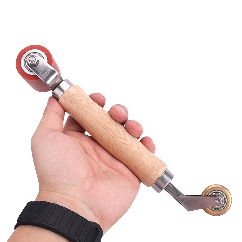 手動式シリコン圧力ローラー、革用接着剤ラミネート＆エッジシー - Leatherwork Roller のレビューと価格
