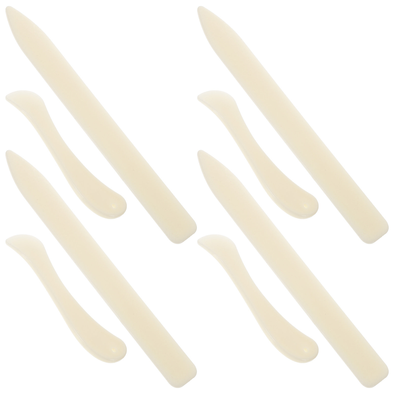 8個入り プラスチック製ボーンフォルダー 紙折りツール ボー - Bone Folder Tool のレビューと価格