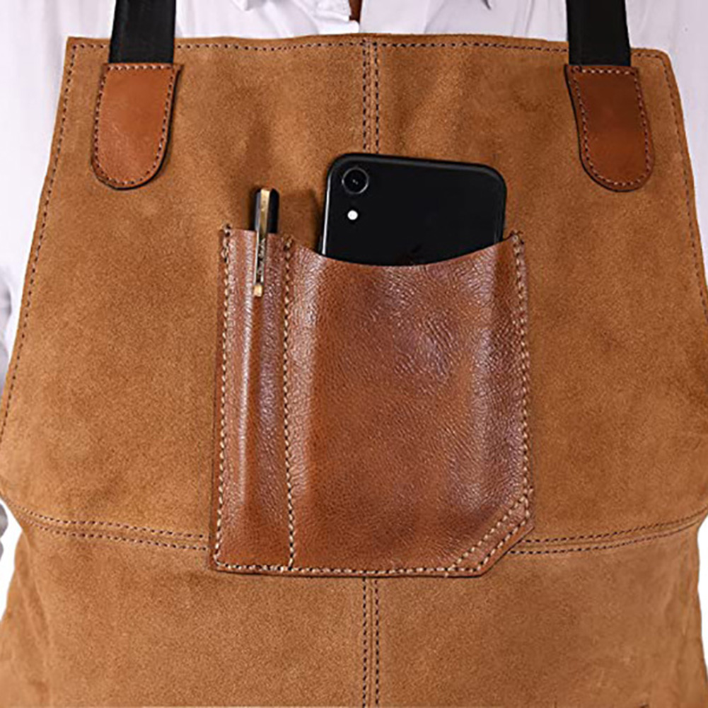 快適な両面ベルベット作業用エプロン、調節可能なストラップ、複 - Leatherwork Apron のレビューと価格
