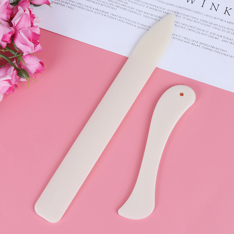 2個/セット ボーンフォルダー クラフトツール レザー スコ - Bone Folder Tool のレビューと価格
