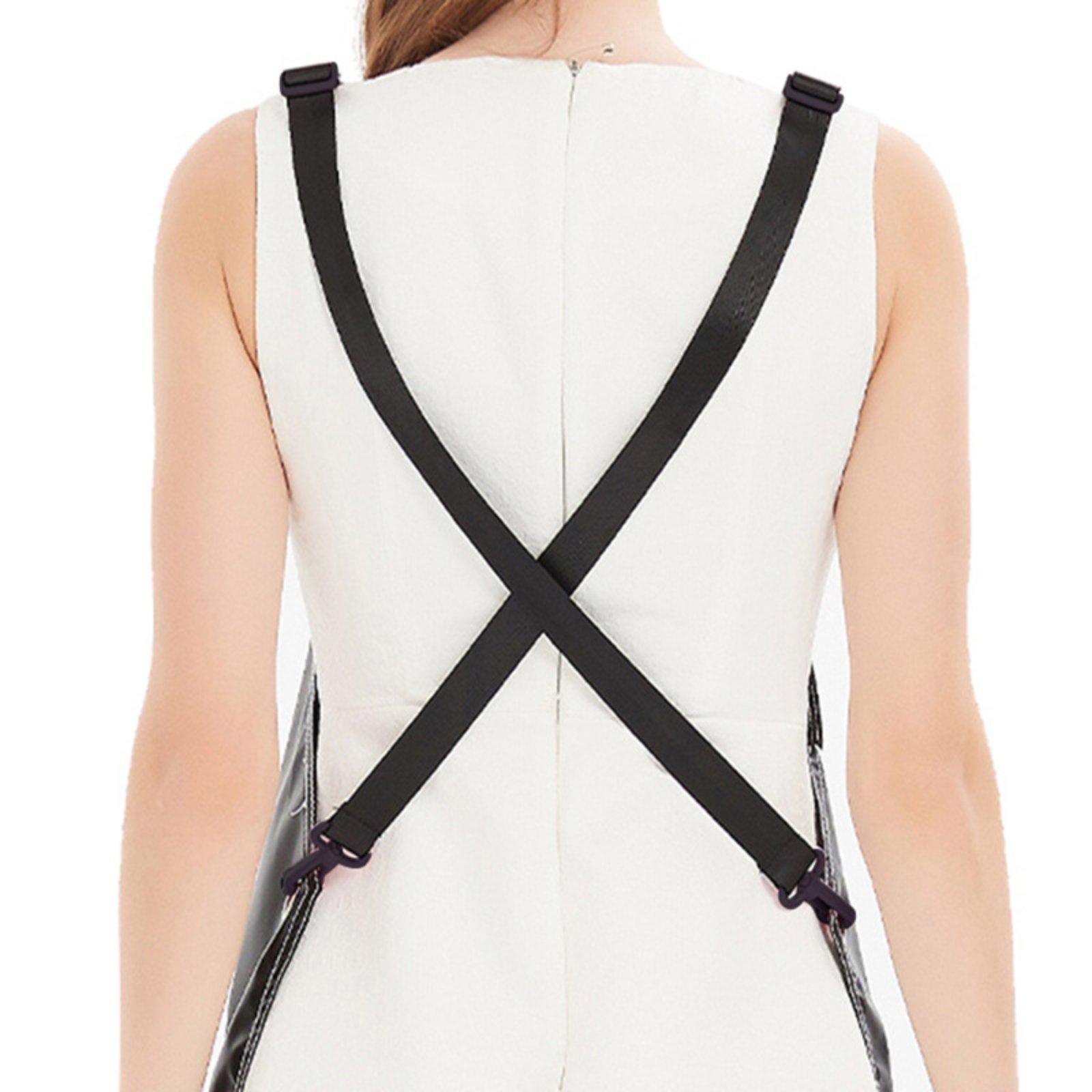 フェイクレザーエプロン ファッショナブルな男女兼用 防水 3 - Leatherwork Apron のレビューと価格