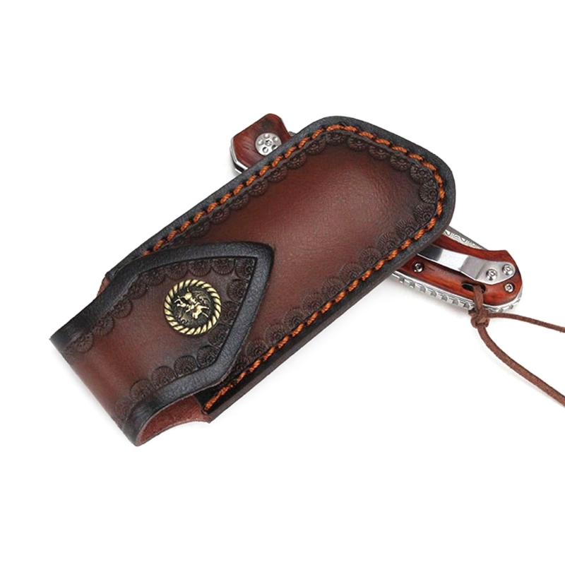 ポケットナイフ、小型折りたたみシース、ナイフカバー、ツールポ - Leatherwork Roller のレビューと価格