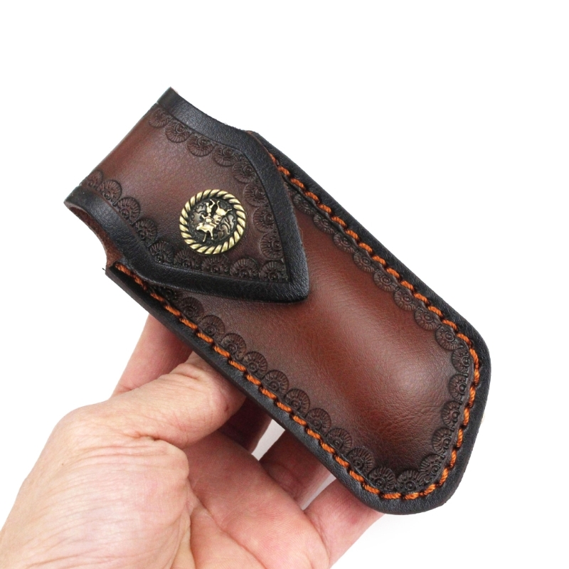 ポケットナイフ、小型折りたたみシース、ナイフカバー、ツールポ - Leatherwork Roller のレビューと価格