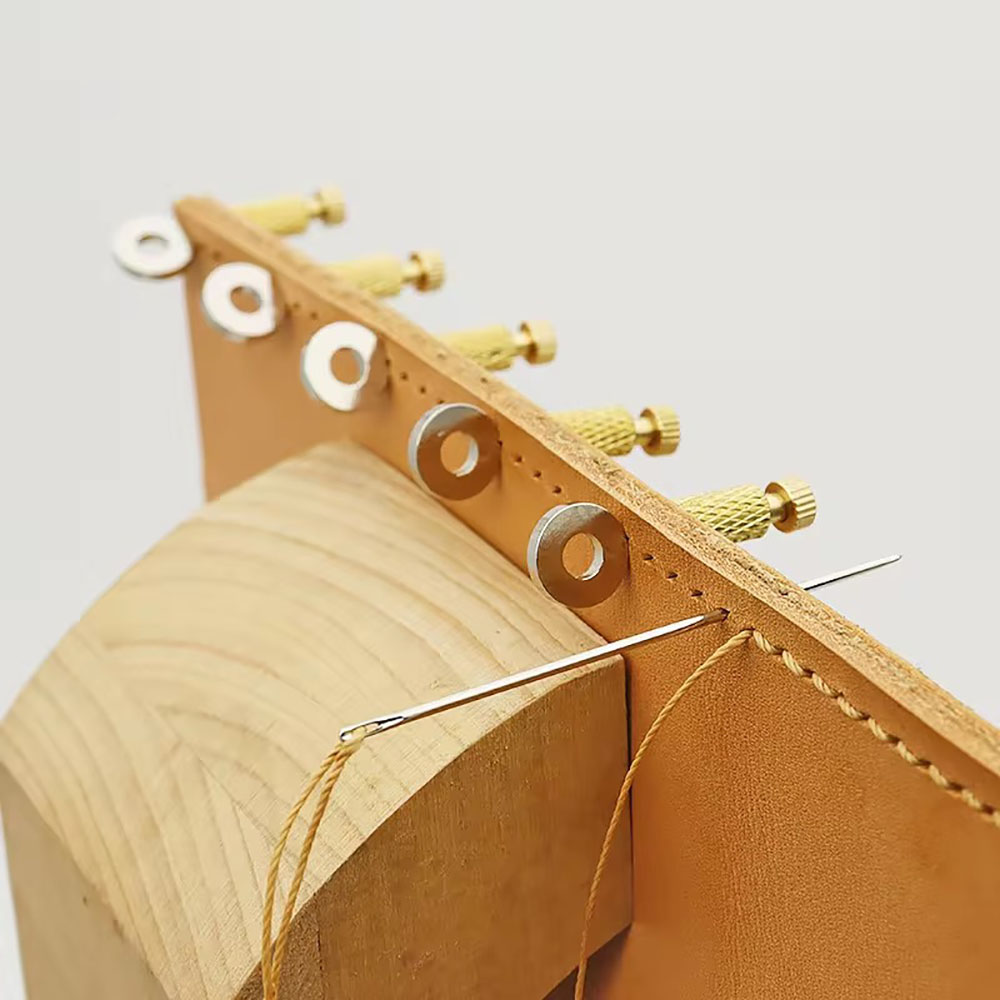 5 個縫合糸位置決め針 DIY 手動革縫合糸クランプ固定切断 - Leatherwork Projects のレビューと価格