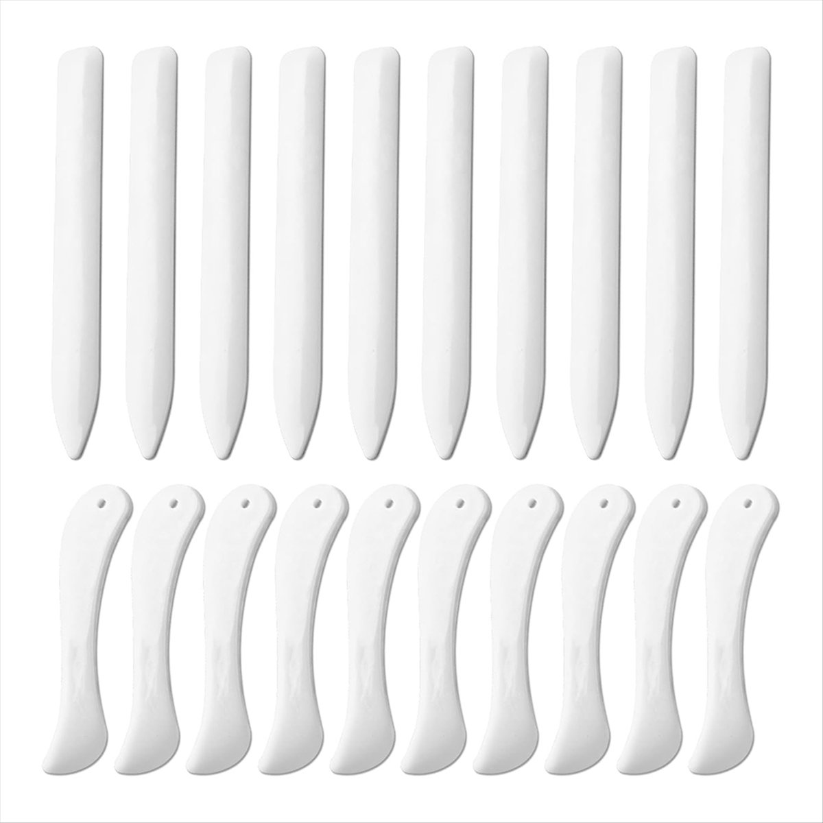 【ベストセラー】20個入りボーンフォルダーツール - カード - Bone Folder Tool のレビューと価格