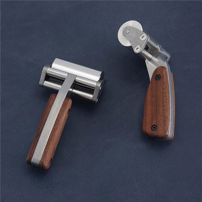 ABYN傾斜ローラー、幅60mm - DIY用革ローラーハン - Leatherwork Roller のレビューと価格